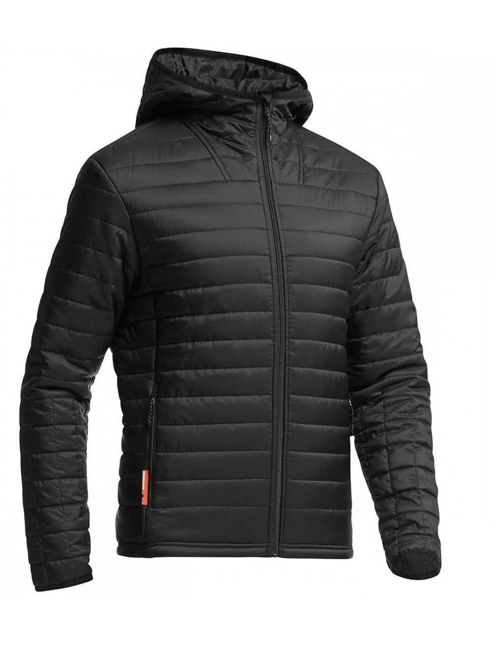 Icebreaker Merino wool LOFT Stratus Long Sleeve Zip Hood Men XL Black